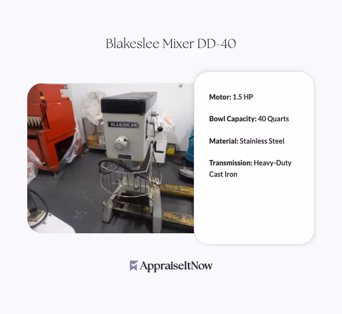 Blakeslee Mixer DD-40