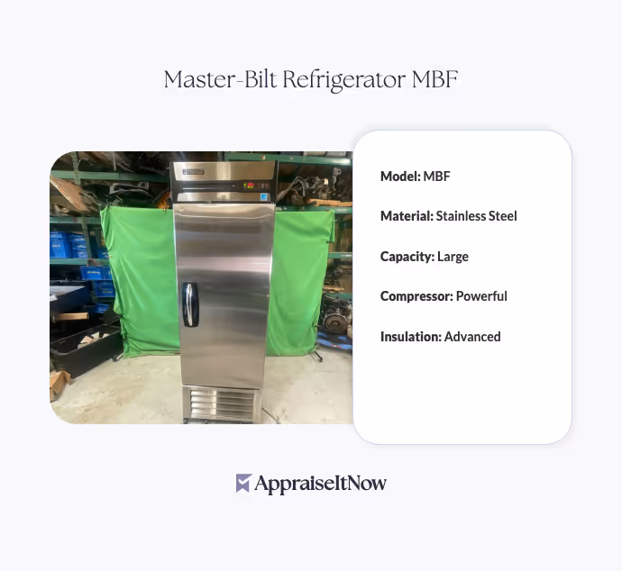 Master-Bilt Refrigerator MBF