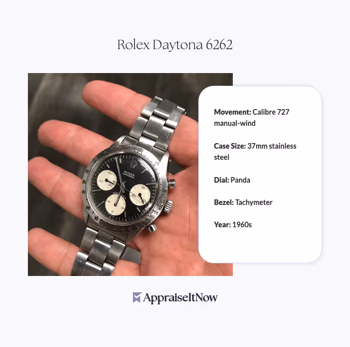 Facts of a Rolex Daytona 6262