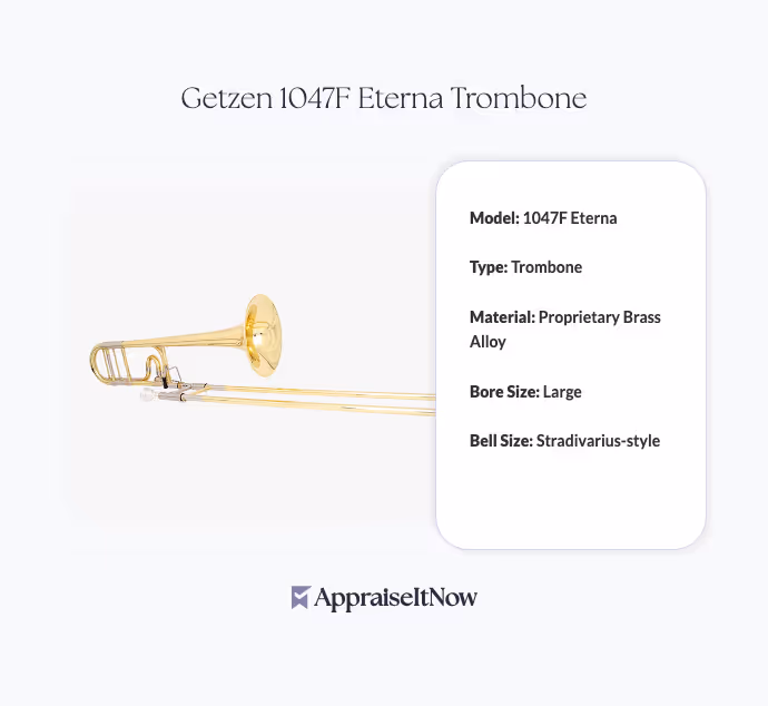 Facts of a Getzen 1047F Eterna Trombone
