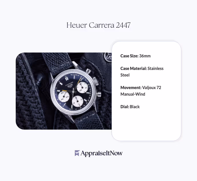 Facts of a Heuer Carrera 2447