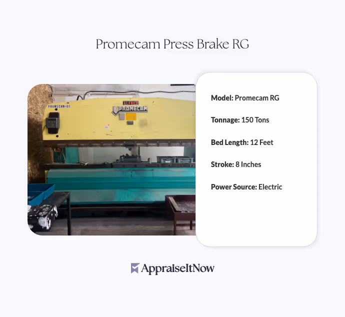 Promecam Press Brake RG
