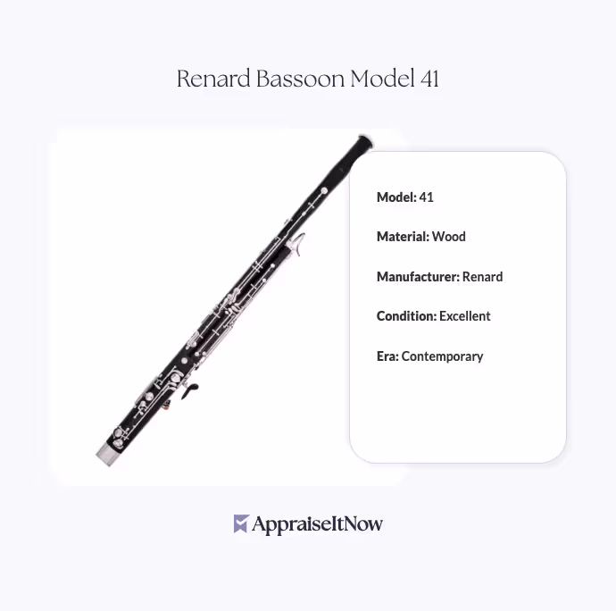 Facts of a Renard Bassoon Model 41