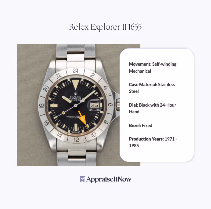 Facts of a Rolex Explorer II 1655