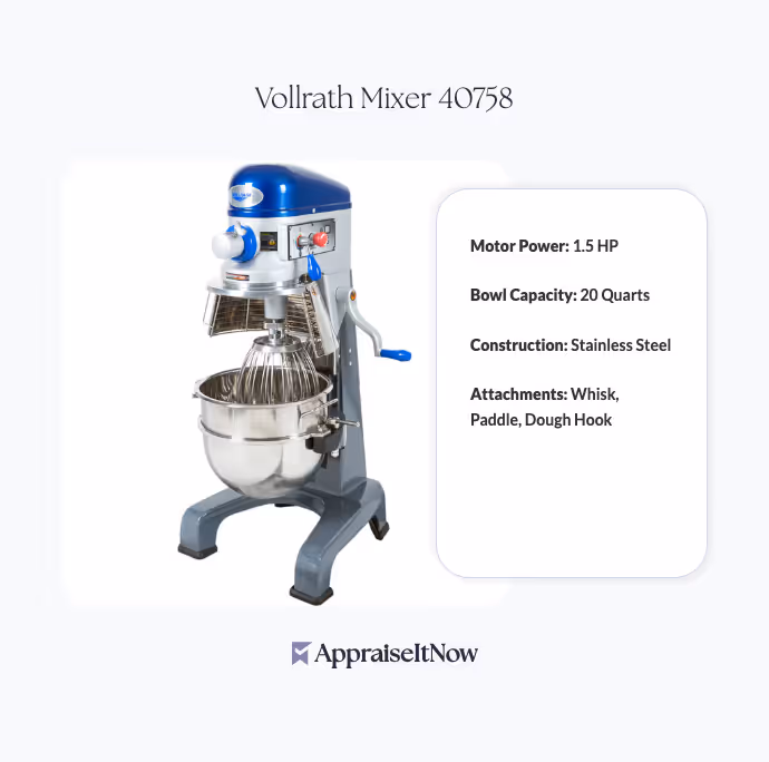 Vollrath Mixer 40758