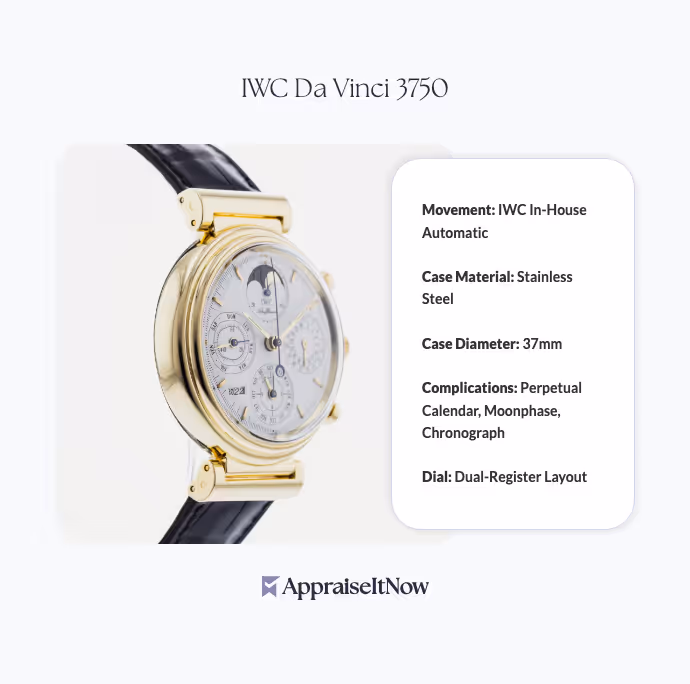 Facts of an IWC Da Vinci 3750