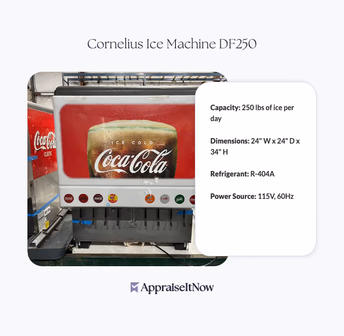 Cornelius Ice Machine DF250