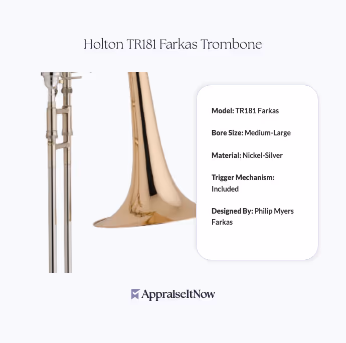 Facts of a Holton TR181 Farkas Trombone