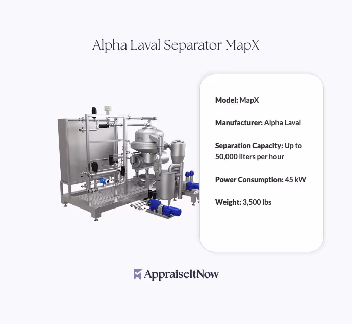 Alpha Laval Separator MapX