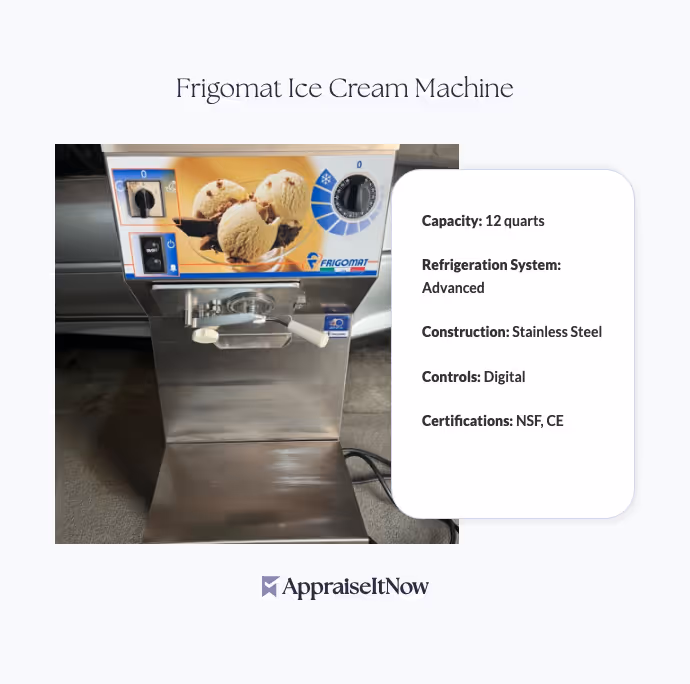 Frigomat Ice Cream Machine