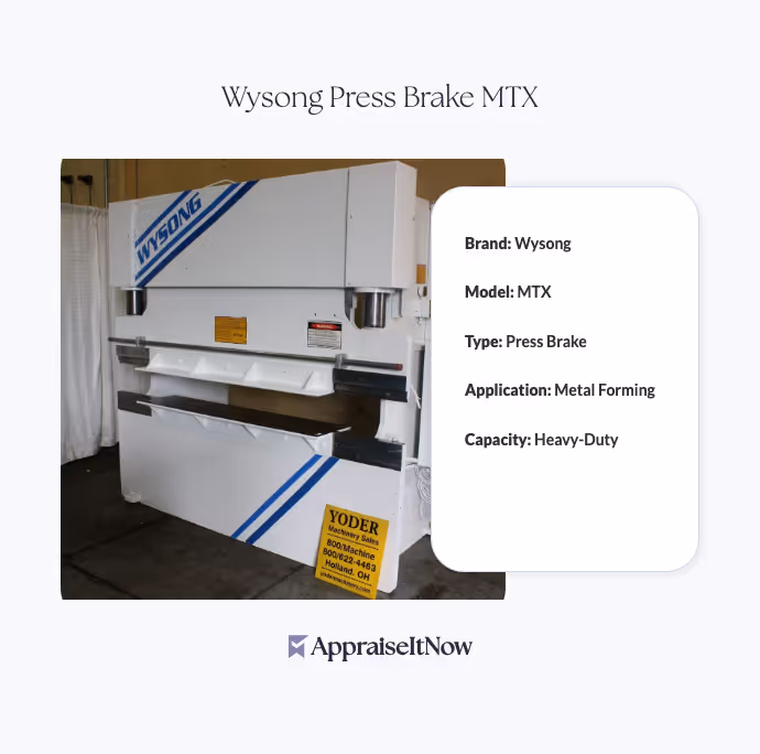 Wysong Press Brake MTX