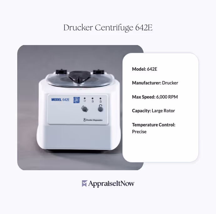 Drucker Centrifuge 642E