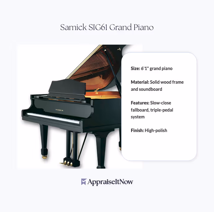 Facts of a Samick SIG61 Grand Piano