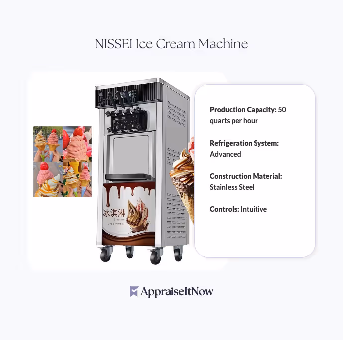 NISSEI Ice Cream Machine