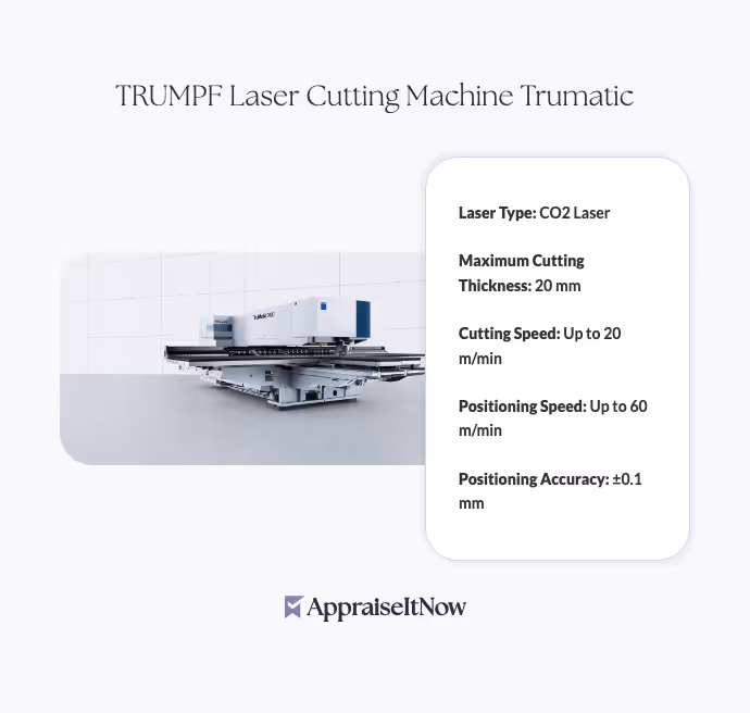 TRUMPF Laser Cutting Machine Trumatic