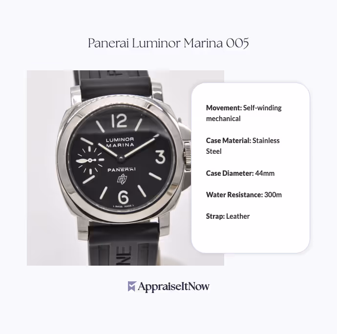 Facts of a Panerai Luminor Marina 005