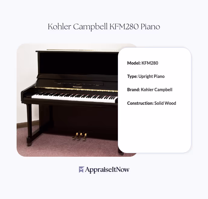 Facts of a Kohler Campbell KFM280 Piano