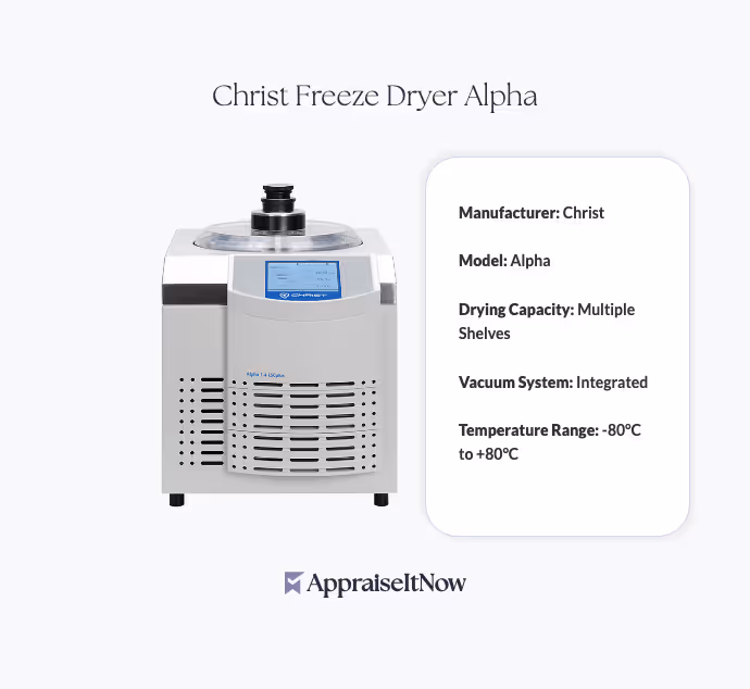 Christ Freeze Dryer Alpha