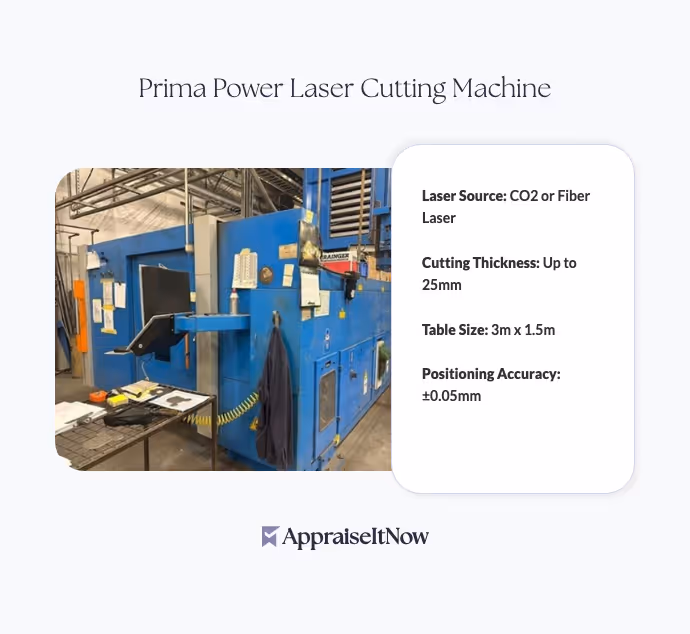 Prima Power Laser Cutting Machine