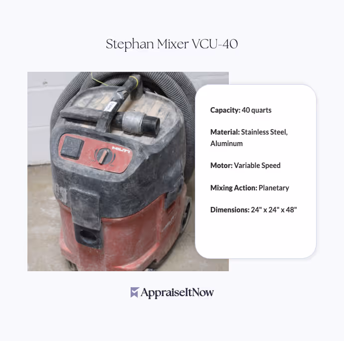 Stephan Mixer VCU-40