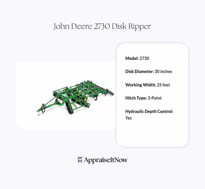 John Deere 2730 Disk Ripper
