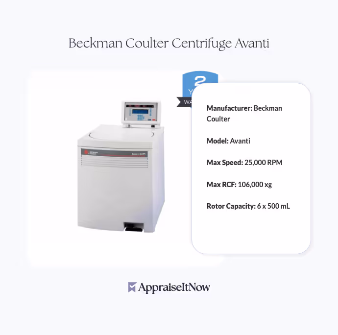Beckman Coulter Centrifuge Avanti
