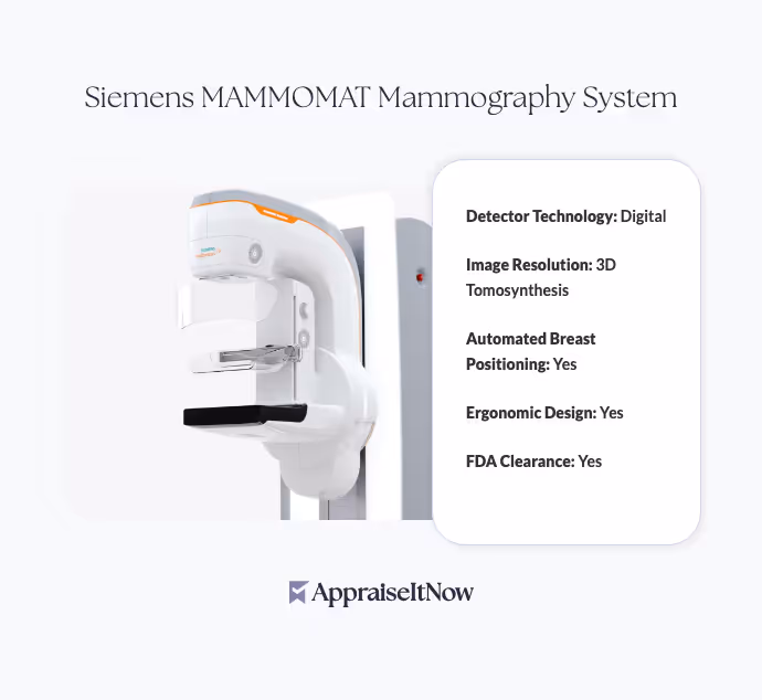 Siemens MAMMOMAT Mammography System