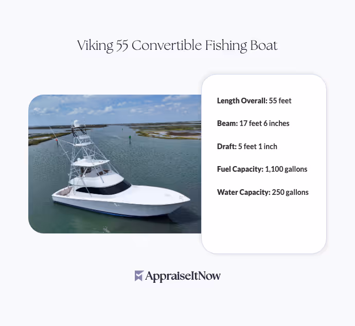 Viking 55 Convertible Fishing Boat
