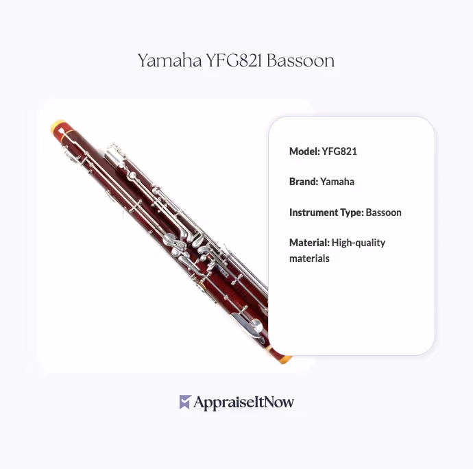 Facts of a Yamaha YFG821 Bassoon