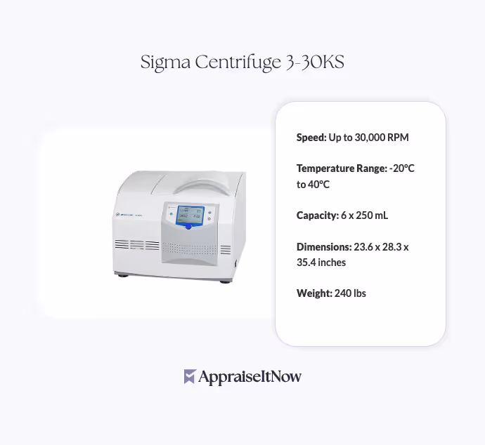Sigma Centrifuge 3-30KS