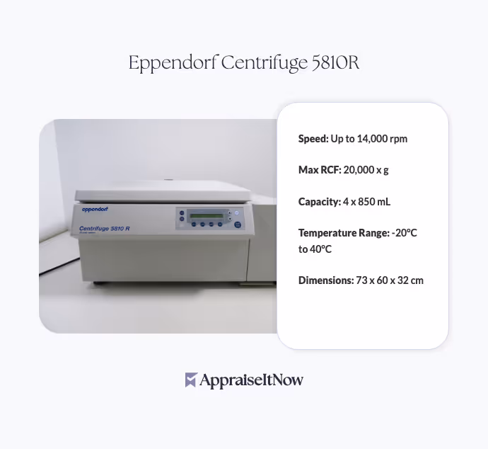 Eppendorf Centrifuge 5810R