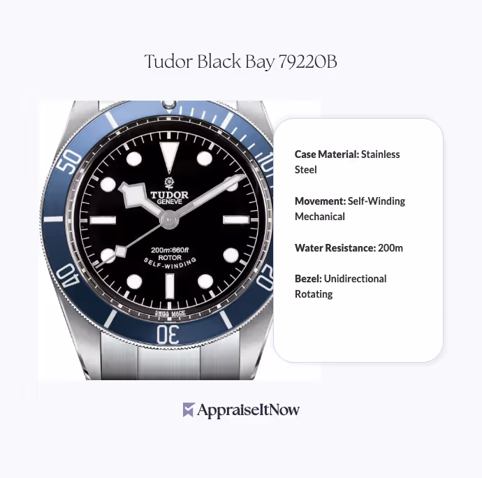 Facts of a Tudor Black Bay 79220B