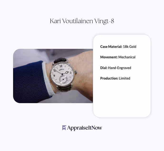 Facts of a Kari Voutilainen Vingt-8