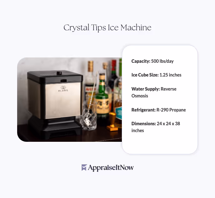 Crystal Tips Ice Machine