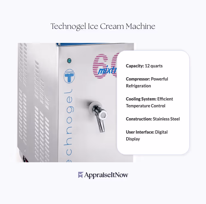 Technogel Ice Cream Machine