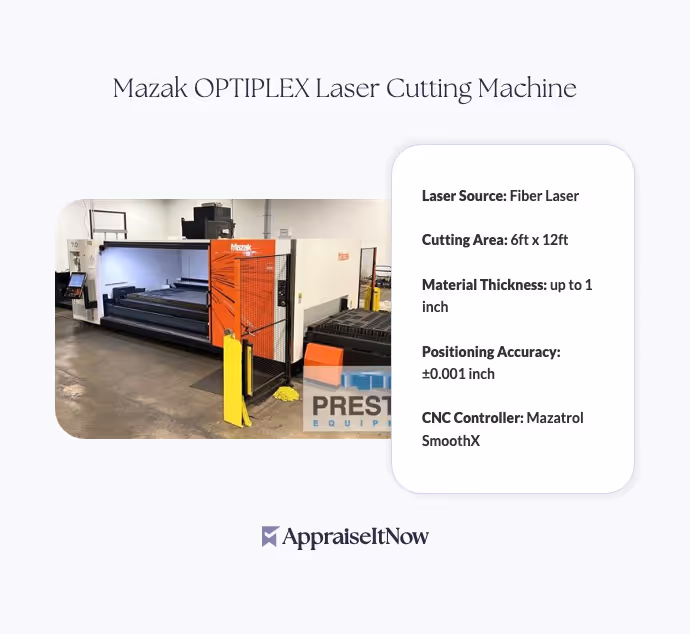 Mazak OPTIPLEX Laser Cutting Machine