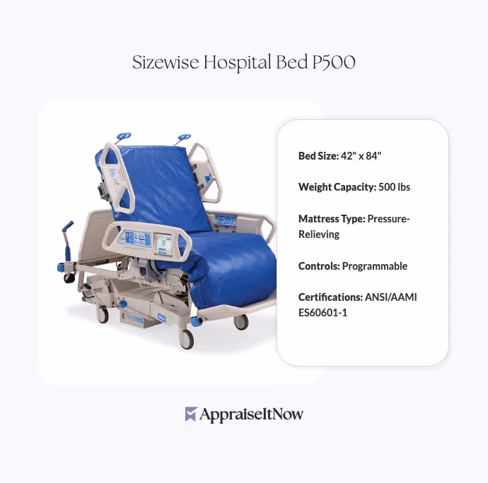 Sizewise Hospital Bed P500