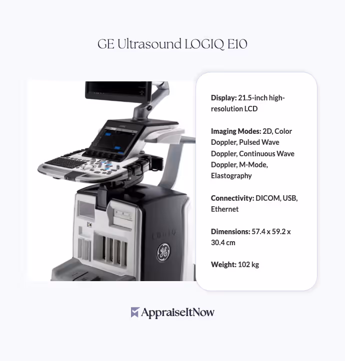 GE Ultrasound LOGIQ E10