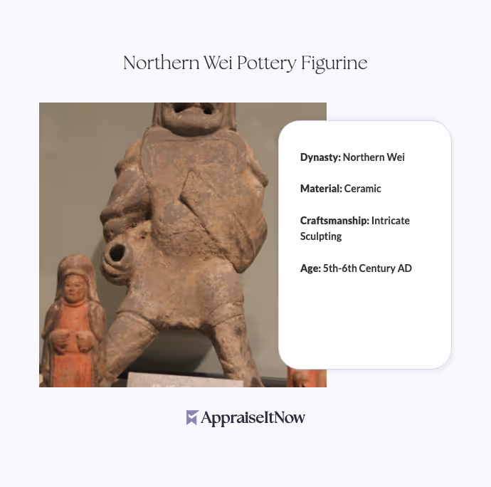 Northern Wei Pottery Figurine