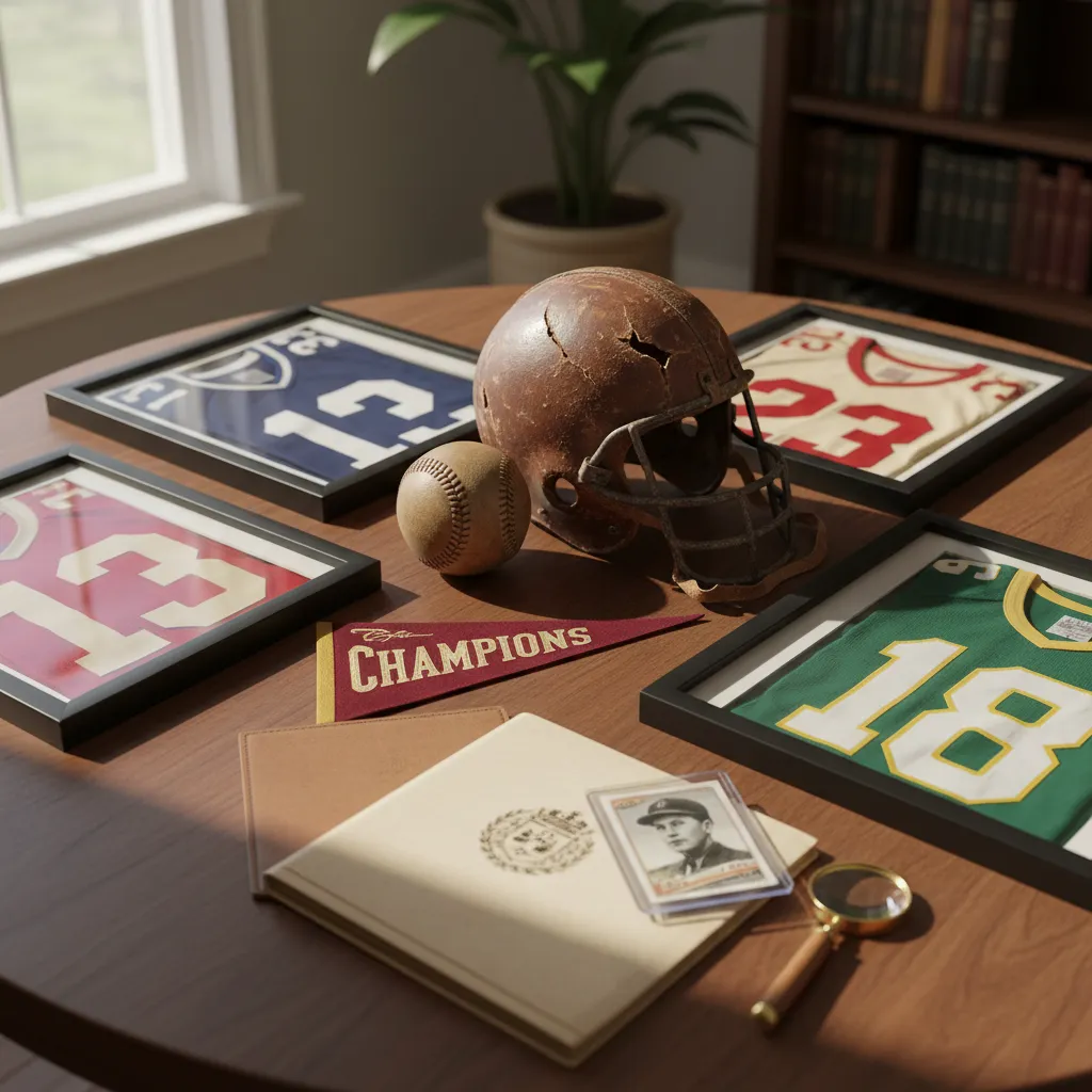 Sports Memorabilia Appraisal Cartoon Image from AppraiseItNow