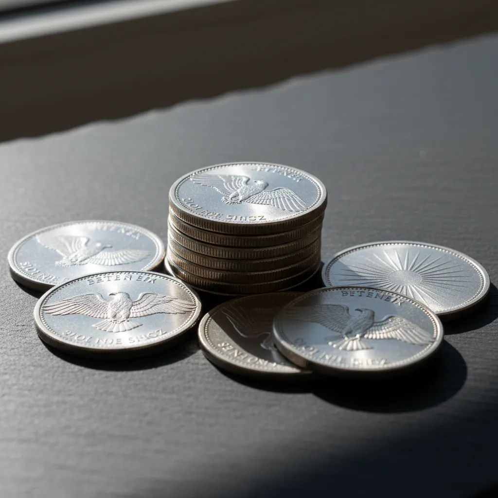 1 oz Silver Rounds Appraisal Cartoon Image from AppraiseItNow