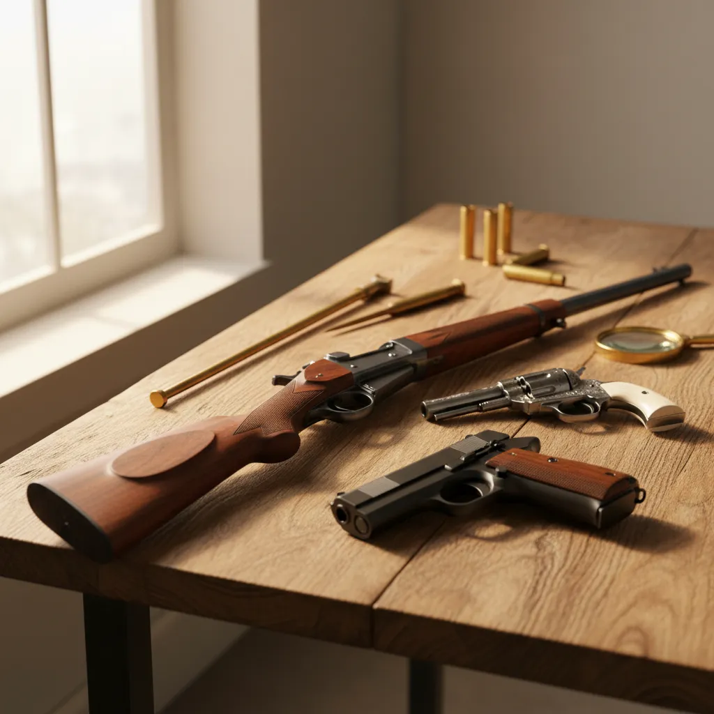 Gun Appraisal Cartoon Image from AppraiseItNow