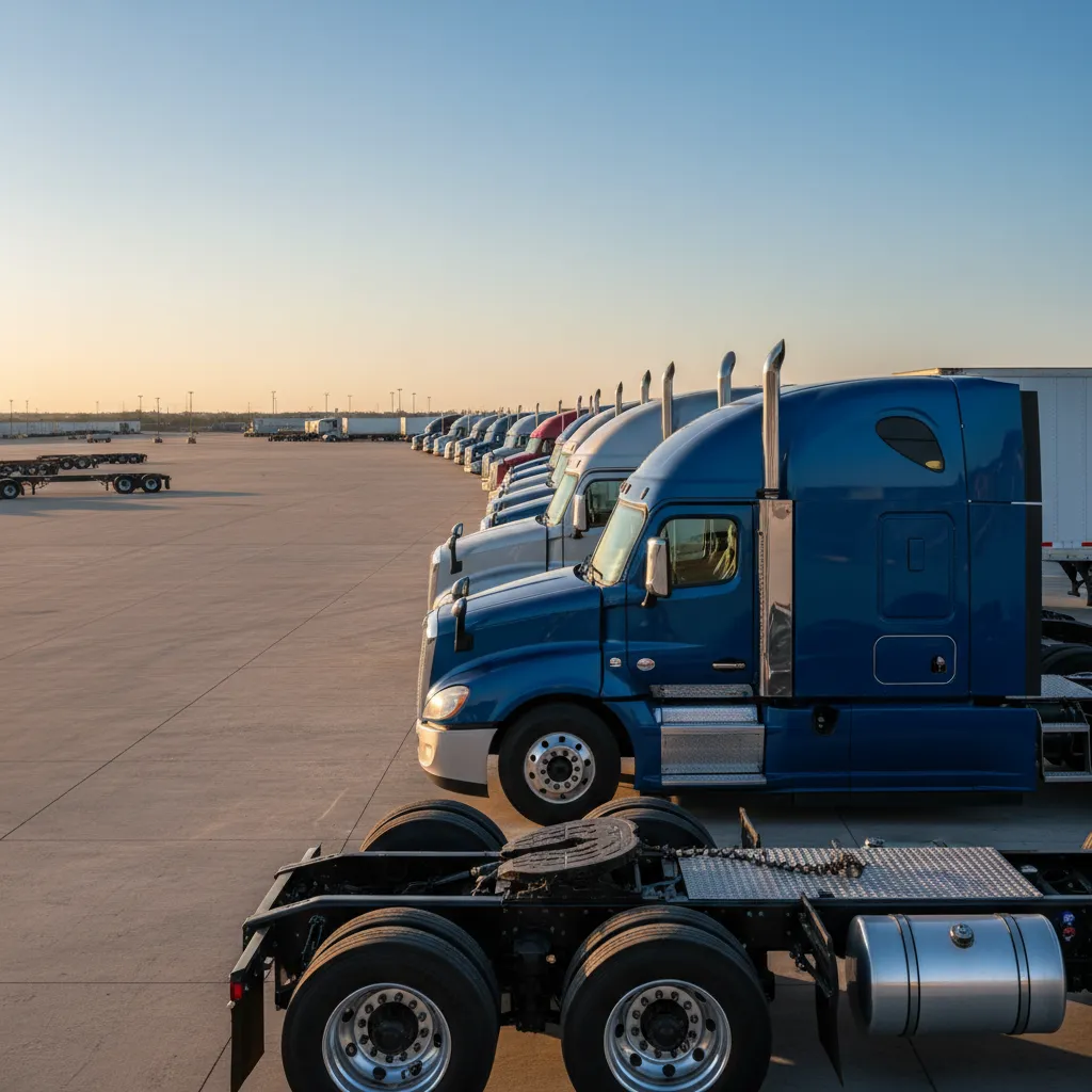 Semi Truck Appraisal Cartoon Image from AppraiseItNow