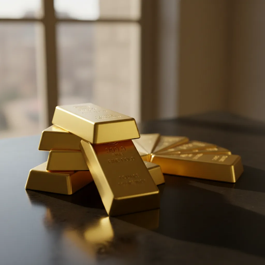 1 oz Gold Bars Appraisal Cartoon Image from AppraiseItNow