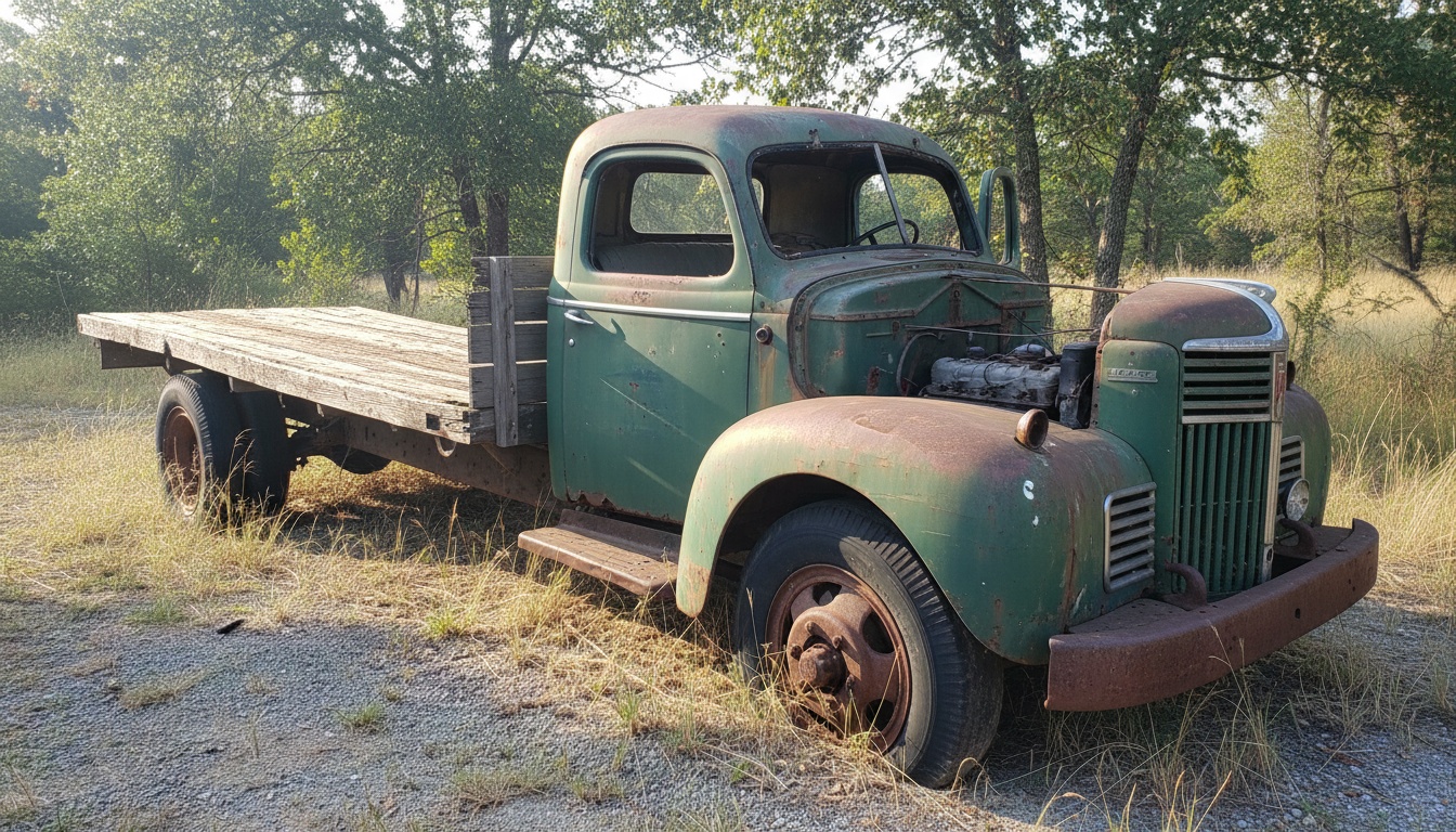 A man appraising furniture in a home. Cartoon image in purple.