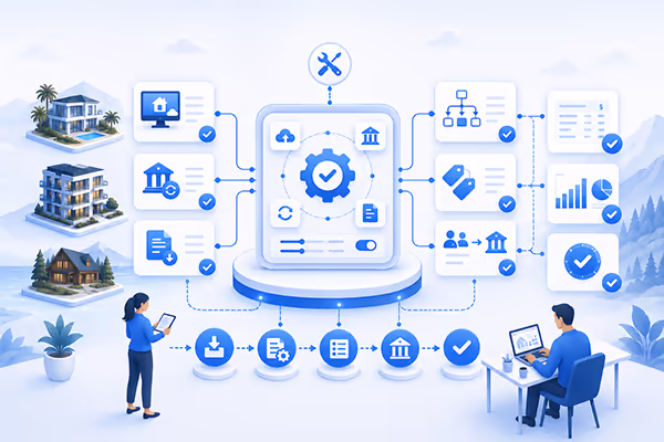 automated accounting systems vacation rental manager