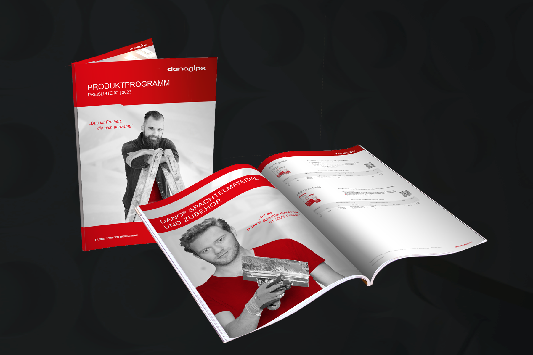 Danogips Preislisten Broschuere