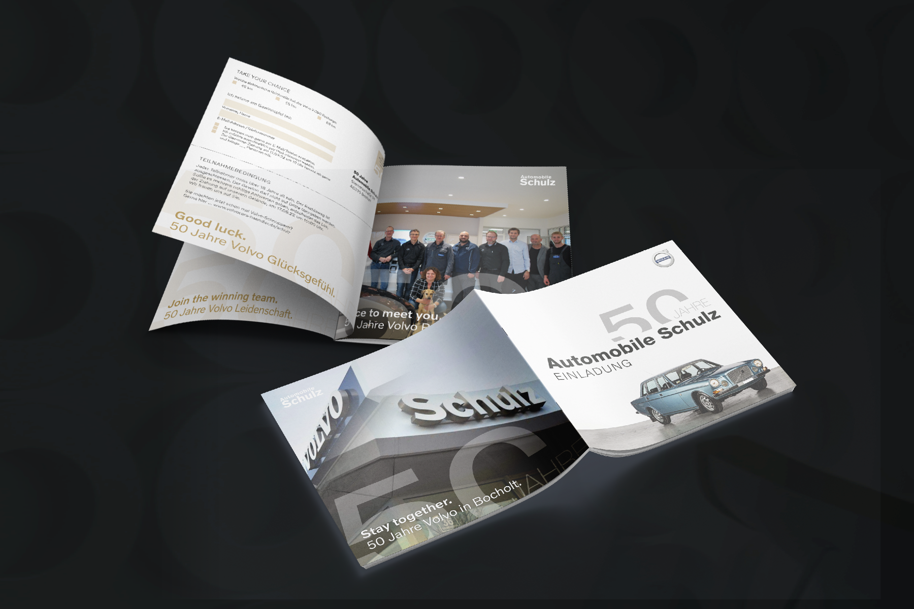 Automobile Schulz 50 Jahre Broschuere