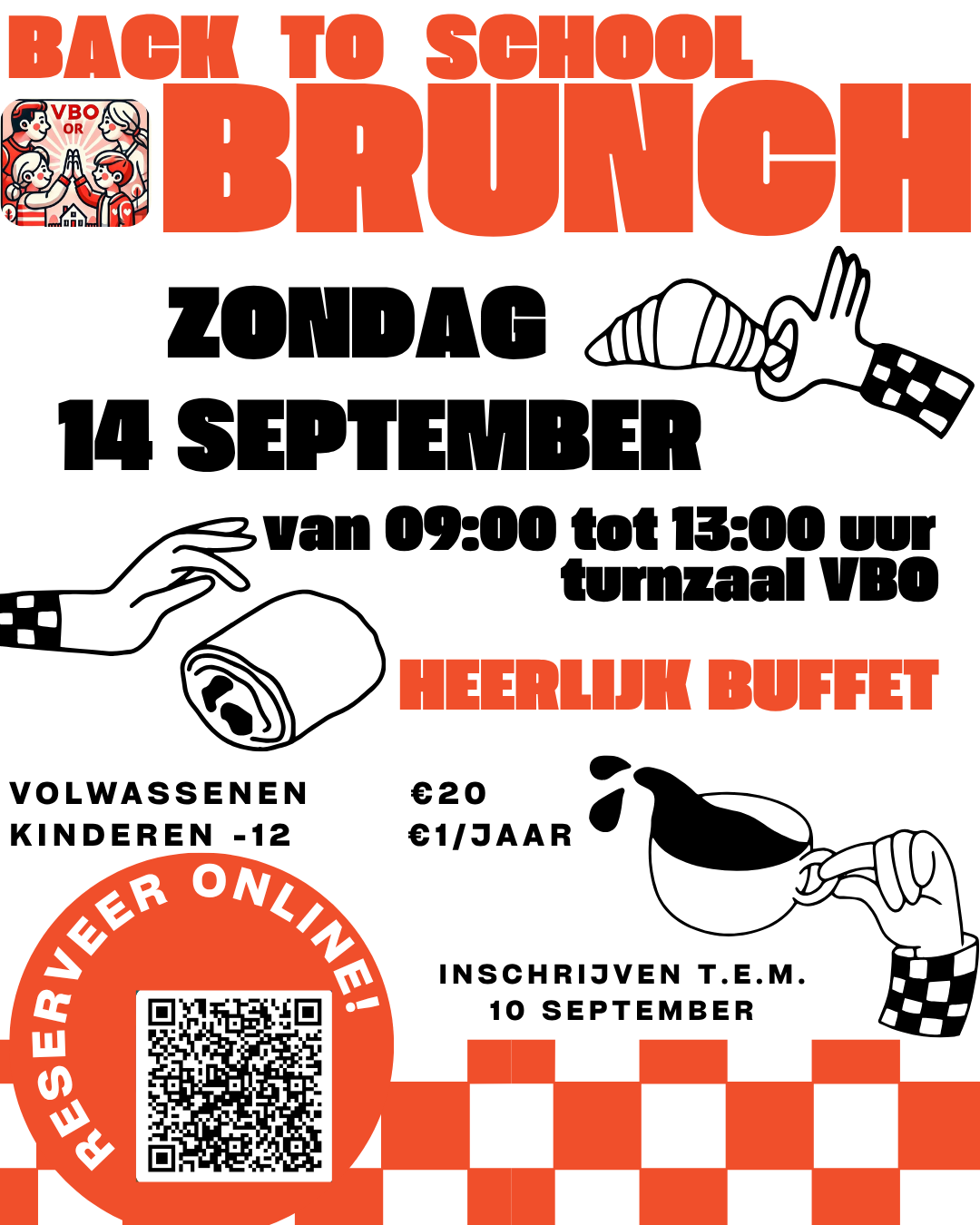Back to school brunch