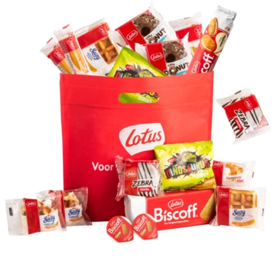 Grote Lotus koekjesverkoop